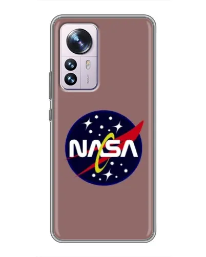 Чехол для Xiaomi 12 / 12X с картинкой «NASA — ретро космос» Чехол для Xiaomi 12 / 12X с картинкой «NASA — ретро космос»