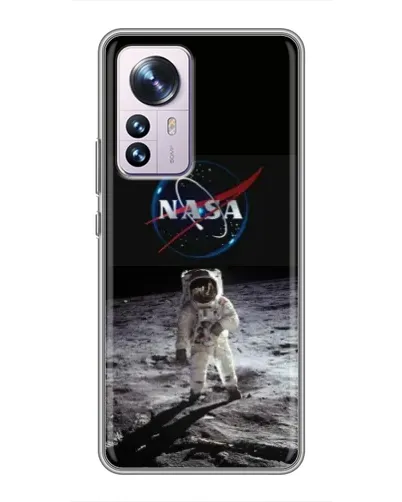 Чехол для Xiaomi 12 / 12X с картинкой «Астронавт на Луне» Чехол для Xiaomi 12 / 12X с картинкой «Астронавт на Луне»