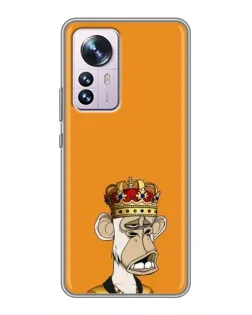 Чехол для Xiaomi 12 / 12X с картинкой «Золотая обезьяна Bored Ape»