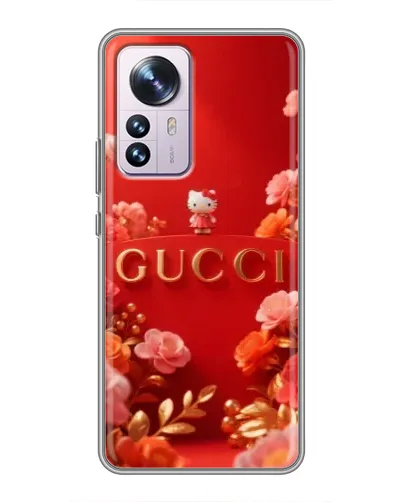 Чехол для Xiaomi 12 / 12X с картинкой «Gucci — золотой сад» Чехол для Xiaomi 12 / 12X с картинкой «Gucci — золотой сад»