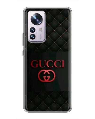 Чехол для Xiaomi 12 / 12X с картинкой «Gucci — стеганый черный» Чехол для Xiaomi 12 / 12X с картинкой «Gucci — стеганый черный»