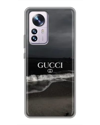 Чехол для Xiaomi 12 / 12X с картинкой «Gucci — морской прибой» Чехол для Xiaomi 12 / 12X с картинкой «Gucci — морской прибой»