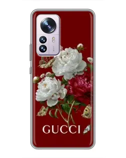 Чехол для Xiaomi 12 / 12X с картинкой «Gucci —  сад»