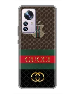 Чехол для Xiaomi 12 / 12X с картинкой «Gucci — брендированный десерт»