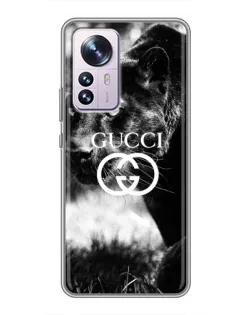 Чехол для Xiaomi 12 / 12X с картинкой «Gucci — дикая природа»