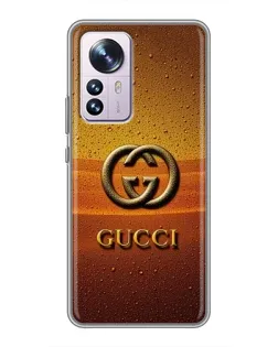 Чехол для Xiaomi 12 / 12X с картинкой «Gucci — солнечный градиент»