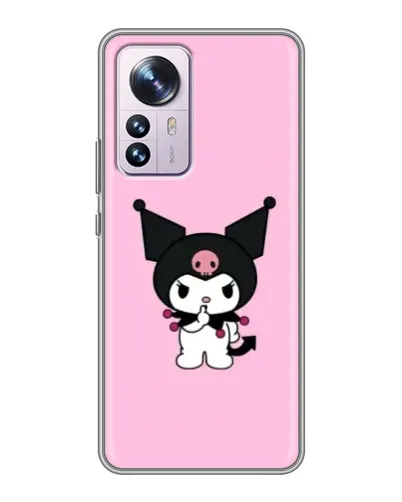 Чехол для Xiaomi 12 / 12X с картинкой «Kuromi — розовая нежность»