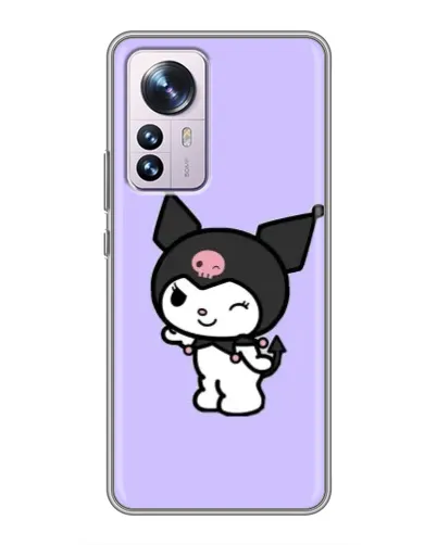 Чехол для Xiaomi 12 / 12X с картинкой «Классическая Kuromi»