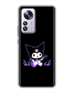 Чехол для Xiaomi 12 / 12X с картинкой «Электрическая Kuromi» Чехол для Xiaomi 12 / 12X с картинкой «Электрическая Kuromi»
