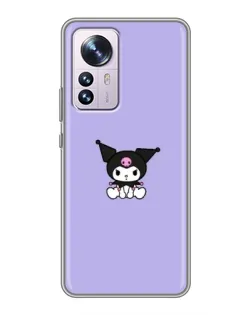Чехол для Xiaomi 12 / 12X с картинкой «Kuromi — фиолетовый минимализм» Чехол для Xiaomi 12 / 12X с картинкой «Kuromi — фиолетовый минимализм»