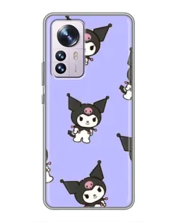 Чехол для Xiaomi 12 / 12X с картинкой «Паттерн с Kuromi» Чехол для Xiaomi 12 / 12X с картинкой «Паттерн с Kuromi»