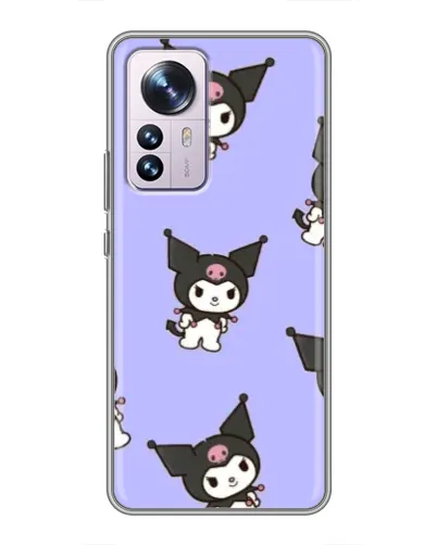 Чехол для Xiaomi 12 / 12X с картинкой «Паттерн с Kuromi»