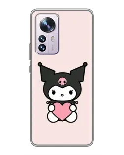Чехол для Xiaomi 12 / 12X с картинкой «Kuromi и сердце» Чехол для Xiaomi 12 / 12X с картинкой «Kuromi и сердце»