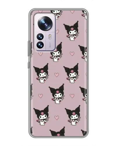 Чехол для Xiaomi 12 / 12X с картинкой «Kuromi — ночной сон»