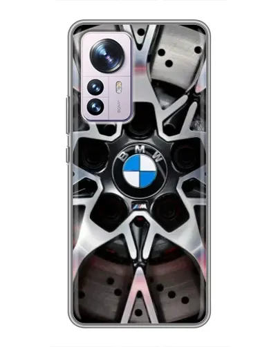 Чехол для Xiaomi 12 / 12X с картинкой «BMW — деталь диска» Чехол для Xiaomi 12 / 12X с картинкой «BMW — деталь диска»