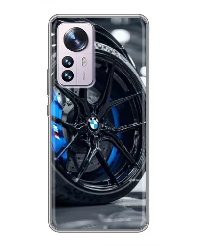 Чехол для Xiaomi 12 / 12X с картинкой «Колесо BMW вблизи» Чехол для Xiaomi 12 / 12X с картинкой «Колесо BMW вблизи»
