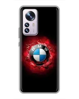 Чехол для Xiaomi 12 / 12X с картинкой «Логотип BMW — вспышка» Чехол для Xiaomi 12 / 12X с картинкой «Логотип BMW — вспышка»