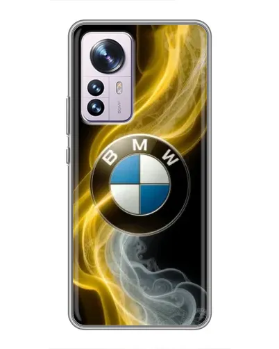 Чехол для Xiaomi 12 / 12X с картинкой «Золотистый дым BMW» Чехол для Xiaomi 12 / 12X с картинкой «Золотистый дым BMW»
