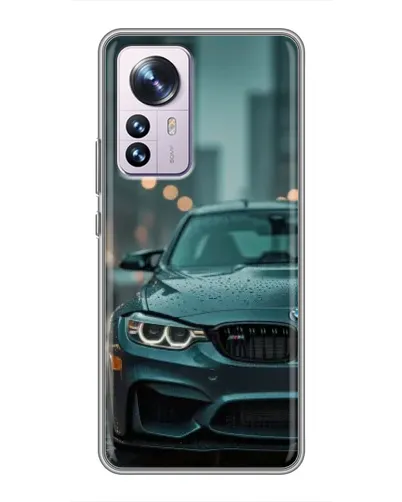 Чехол для Xiaomi 12 / 12X с картинкой «BMW в огнях города» Чехол для Xiaomi 12 / 12X с картинкой «BMW в огнях города»