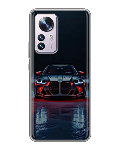 Чехол для Xiaomi 12 / 12X с картинкой «BMW на мокрой дороге» Чехол для Xiaomi 12 / 12X с картинкой «BMW на мокрой дороге»