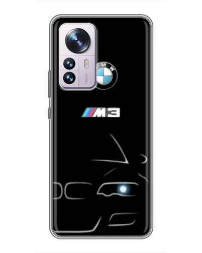 Чехол для Xiaomi 12 / 12X с картинкой «Минималистичный принт BMW M3» Чехол для Xiaomi 12 / 12X с картинкой «Минималистичный принт BMW M3»