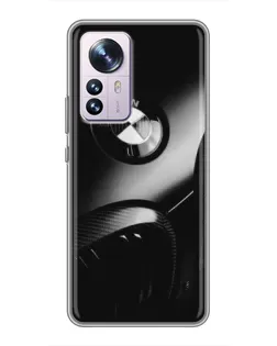 Чехол для Xiaomi 12 / 12X с картинкой «Эмблема BMW — макро» Чехол для Xiaomi 12 / 12X с картинкой «Эмблема BMW — макро»