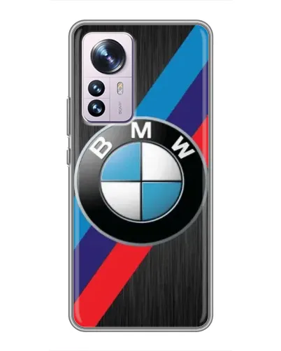 Чехол для Xiaomi 12 / 12X с картинкой «BMW M-stripes стиль» Чехол для Xiaomi 12 / 12X с картинкой «BMW M-stripes стиль»