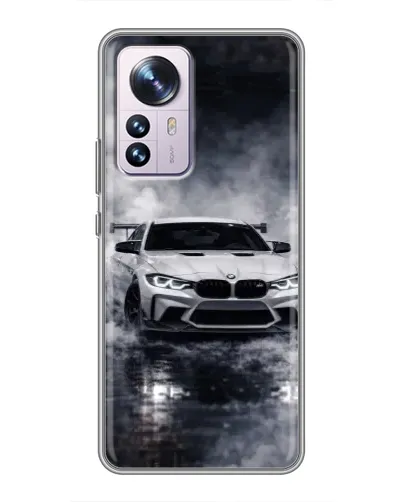 Чехол для Xiaomi 12 / 12X с картинкой «BMW сквозь туман» Чехол для Xiaomi 12 / 12X с картинкой «BMW сквозь туман»