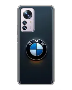 Чехол для Xiaomi 12 / 12X с картинкой «Логотип BMW — минимализм» Чехол для Xiaomi 12 / 12X с картинкой «Логотип BMW — минимализм»