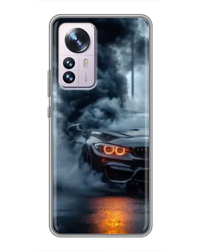 Чехол для Xiaomi 12 / 12X с картинкой «BMW M-Power — абстракция» Чехол для Xiaomi 12 / 12X с картинкой «BMW M-Power — абстракция»