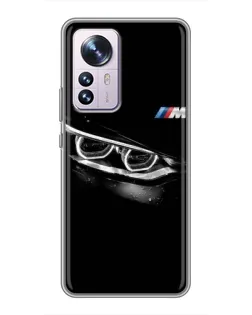 Чехол для Xiaomi 12 / 12X с картинкой «BMW — взгляд тигра» Чехол для Xiaomi 12 / 12X с картинкой «BMW — взгляд тигра»
