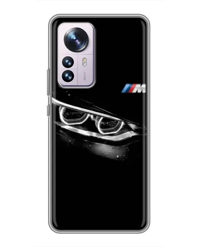 Чехол для Xiaomi 12 / 12X с картинкой «BMW — взгляд тигра» Чехол для Xiaomi 12 / 12X с картинкой «BMW — взгляд тигра»