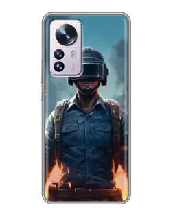 Чохол для Xiaomi 12 / 12X з картинкою «PUBG — реалістичний герой» Чохол для Xiaomi 12 / 12X з картинкою «PUBG — реалістичний герой»