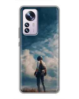 Чохол для Xiaomi 12 / 12X з картинкою «Герой PUBG на скелі» Чохол для Xiaomi 12 / 12X з картинкою «Герой PUBG на скелі»