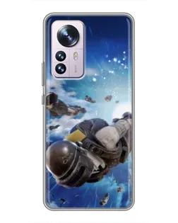 Чохол для Xiaomi 12 / 12X з картинкою «Десант PUBG — стрибок» Чохол для Xiaomi 12 / 12X з картинкою «Десант PUBG — стрибок»