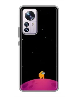 Чехол для Xiaomi 12 / 12X с картинкой «Одинокий герой на планете» Чехол для Xiaomi 12 / 12X с картинкой «Одинокий герой на планете»