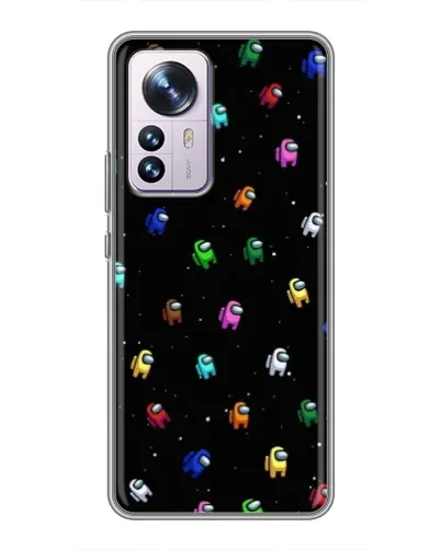 Чехол для Xiaomi 12 / 12X с картинкой «Экипаж Among Us»