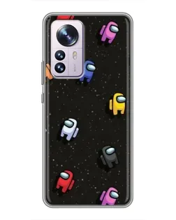 Чехол для Xiaomi 12 / 12X с картинкой «Космический паттерн Among Us» Чехол для Xiaomi 12 / 12X с картинкой «Космический паттерн Among Us»