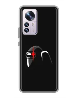 Чехол для Xiaomi 12 / 12X с картинкой «Among Us шлем» Чехол для Xiaomi 12 / 12X с картинкой «Among Us шлем»
