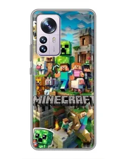 Чехол для Xiaomi 12 / 12X с картинкой «Замок Minecraft» Чехол для Xiaomi 12 / 12X с картинкой «Замок Minecraft»