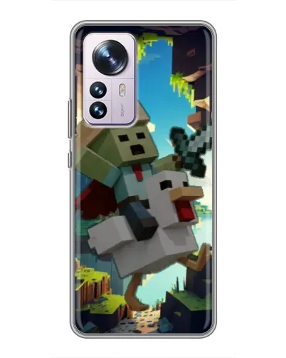Чехол для Xiaomi 12 / 12X с картинкой «Стив и гусь» Чехол для Xiaomi 12 / 12X с картинкой «Стив и гусь»