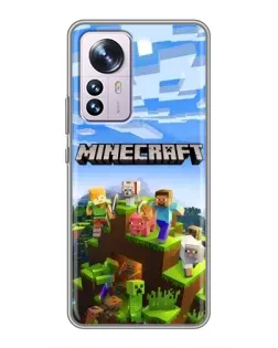 Чехол для Xiaomi 12 / 12X с картинкой «Minecraft классический мир» Чехол для Xiaomi 12 / 12X с картинкой «Minecraft классический мир»