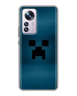 Чехол для Xiaomi 12 / 12X с картинкой «Крипер текстура» Чехол для Xiaomi 12 / 12X с картинкой «Крипер текстура»