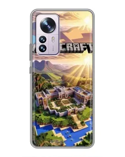 Чехол для Xiaomi 12 / 12X с картинкой «Minecraft панорама» Чехол для Xiaomi 12 / 12X с картинкой «Minecraft панорама»