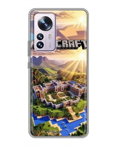 Чехол для Xiaomi 12 / 12X с картинкой «Minecraft панорама» Чехол для Xiaomi 12 / 12X с картинкой «Minecraft панорама»