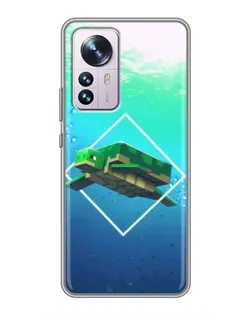 Чехол для Xiaomi 12 / 12X с картинкой «Черепаха Minecraft» Чехол для Xiaomi 12 / 12X с картинкой «Черепаха Minecraft»