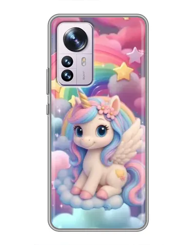 Чехол для Xiaomi 12 / 12X с картинкой «Маленький единорог»