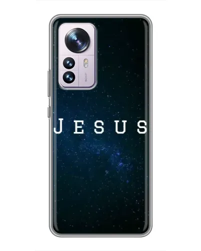 Чехол для Xiaomi 12 / 12X с картинкой «Звездное небо Jesus»