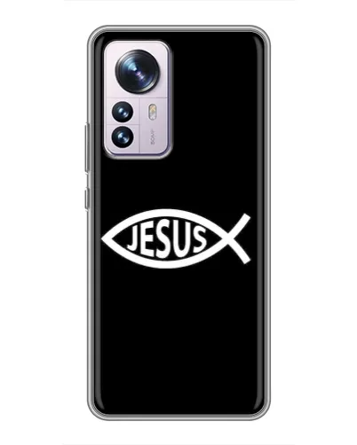 Чехол для Xiaomi 12 / 12X с картинкой «Классический Jesus»