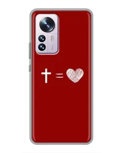 Чохол для Xiaomi 12 / 12X з картинкою «Рівняння любові» Чохол для Xiaomi 12 / 12X з картинкою «Рівняння любові»